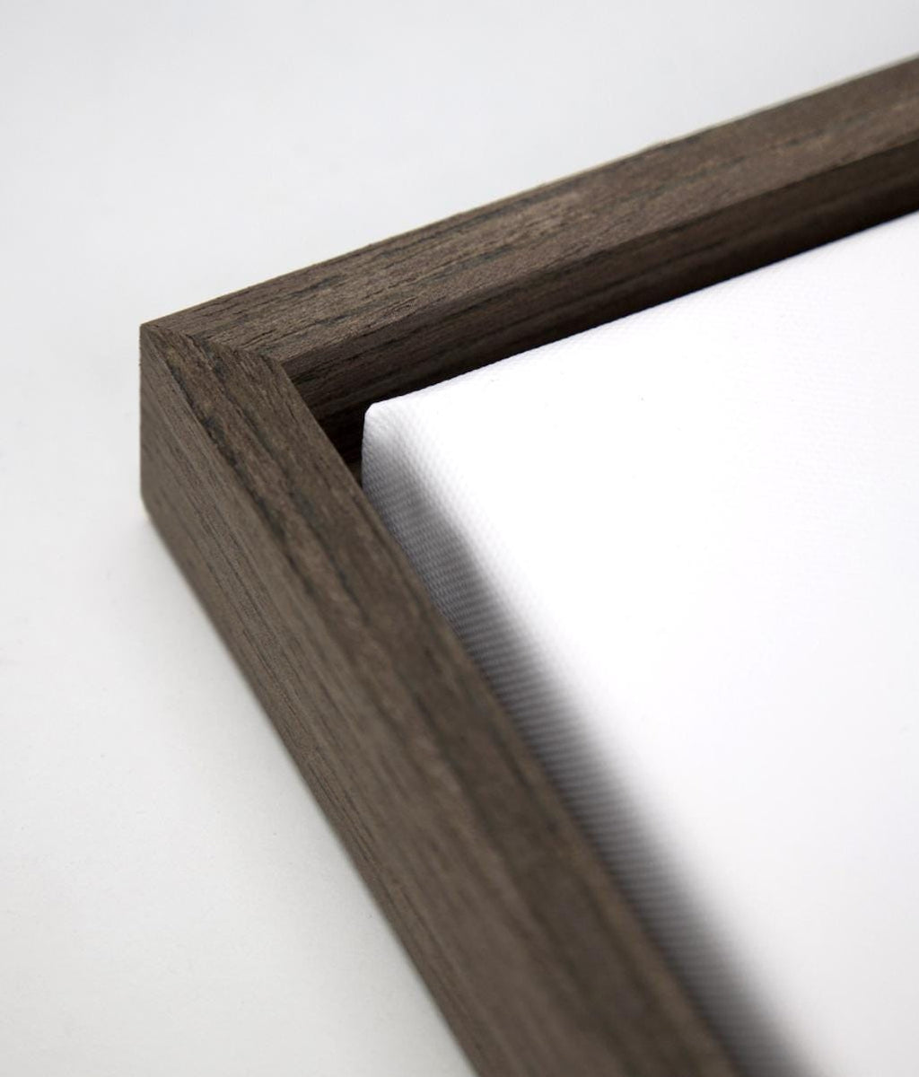 Golden Abstract Canvas Print, Ethereal Clouds, Horizontal Wall Decor
